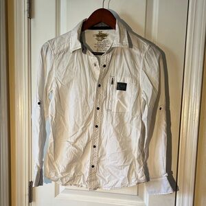Epic Threads Men's White Shirt Jacket